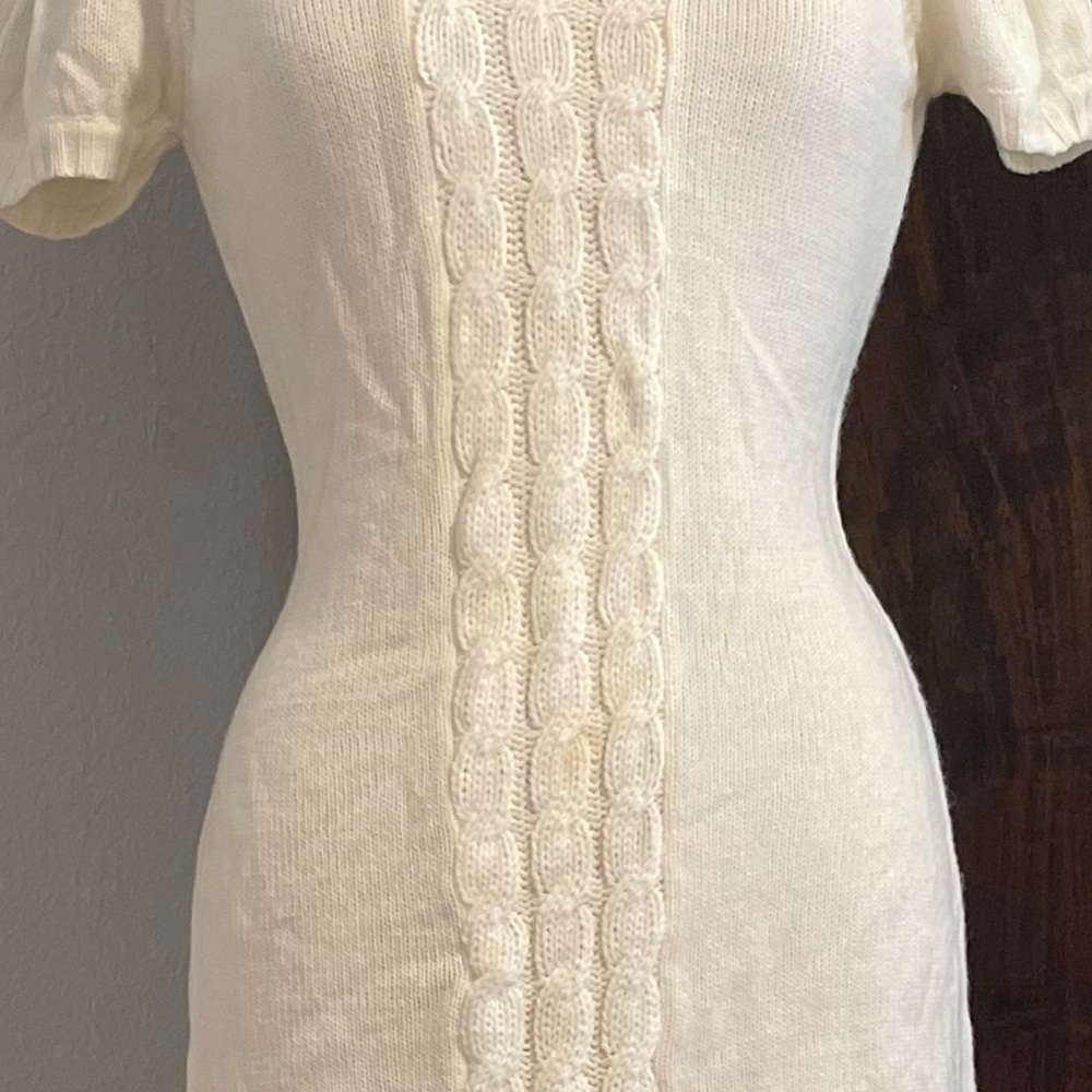 Pink Republic Ivory Knit Sweater